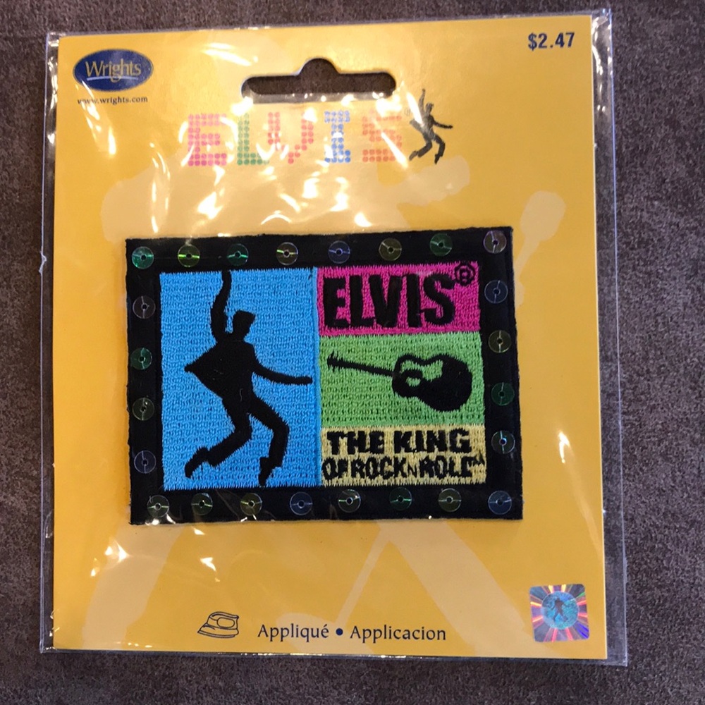 Elvis Iron-On Patch - Picture 1 of 7